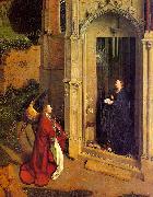 Jan Van Eyck The Annunciation  6 oil painting on canvas